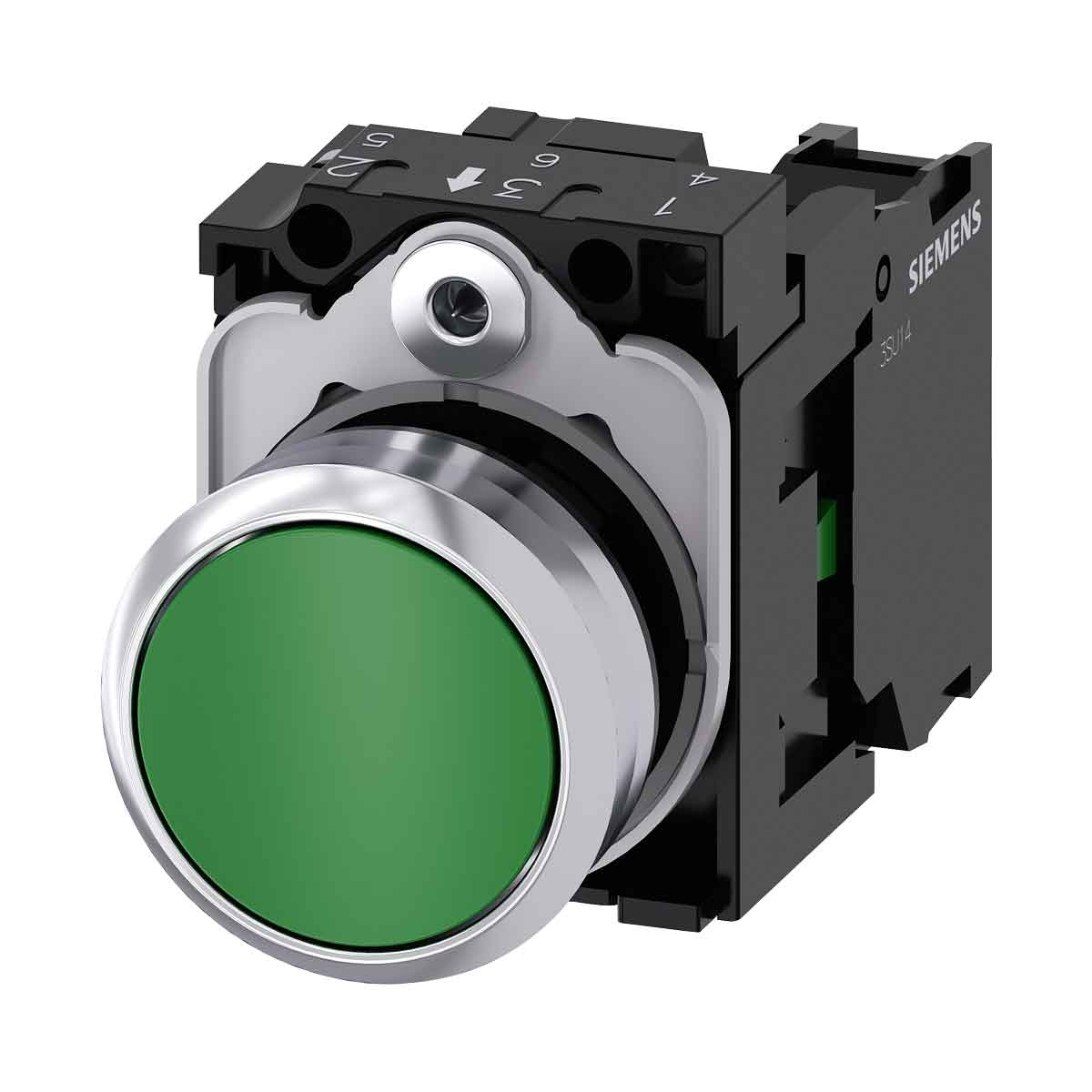 BOTAO METALICO MOM VD 1NA – SIEMENS – GMR